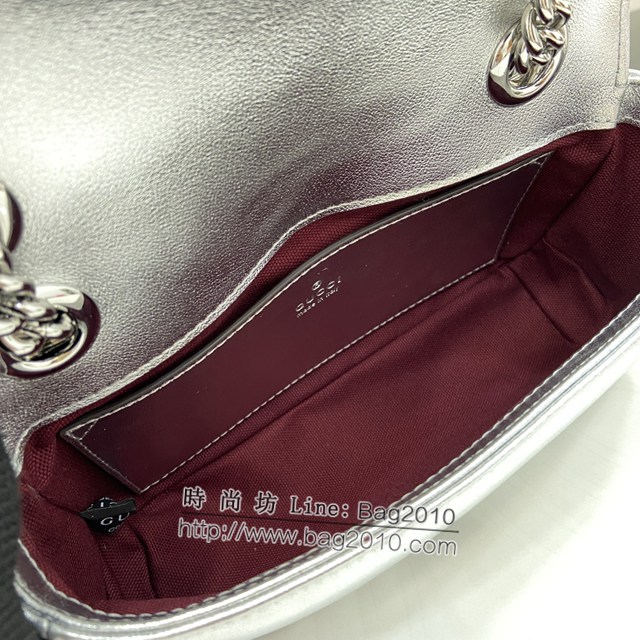 Gucci專櫃古馳最新款Marmont系列迷你手袋鏈條女包 jh2059型號：446744